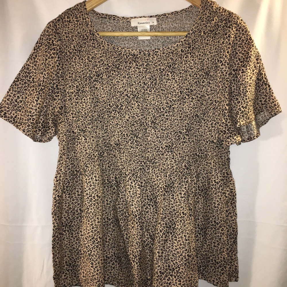 Leopard Print Top